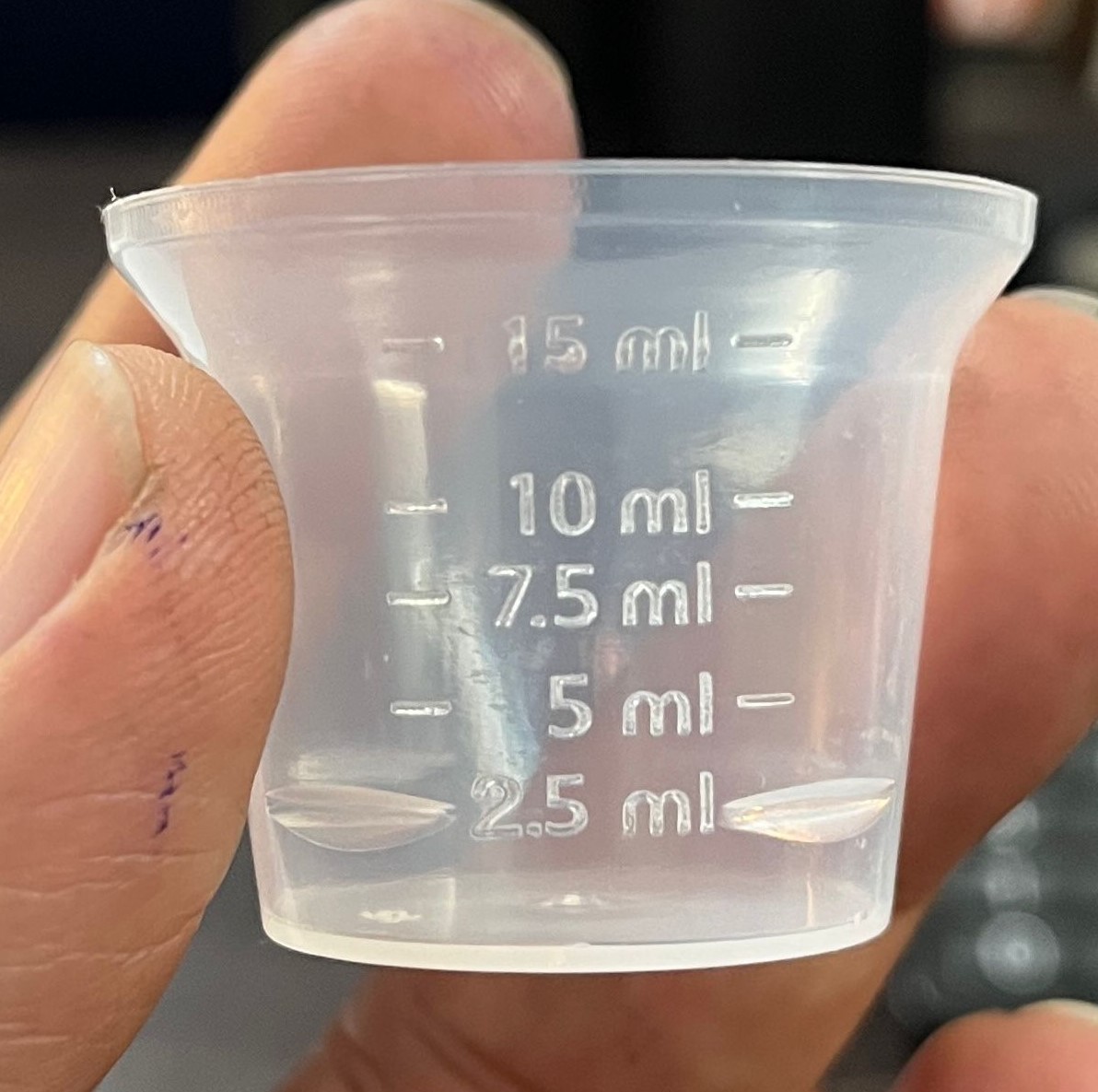 15ml Conical Measuring Cap — view 3