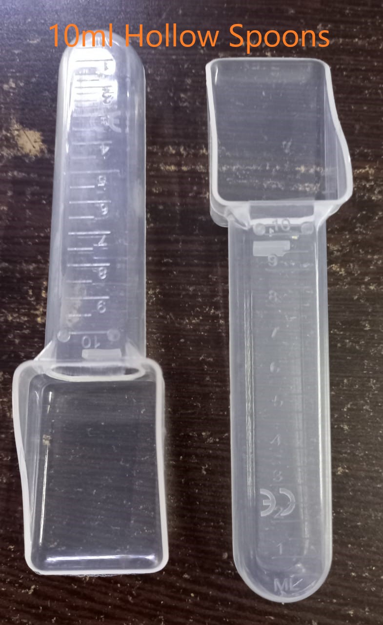 10ml Hollow Measuring Spoon — view 1